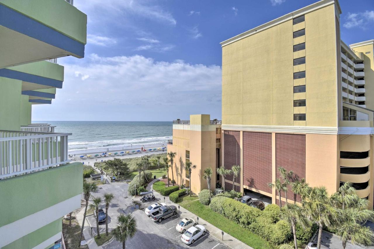 Myrtle Beach Condo Ocean View And Resort Amenities! Exteriör bild