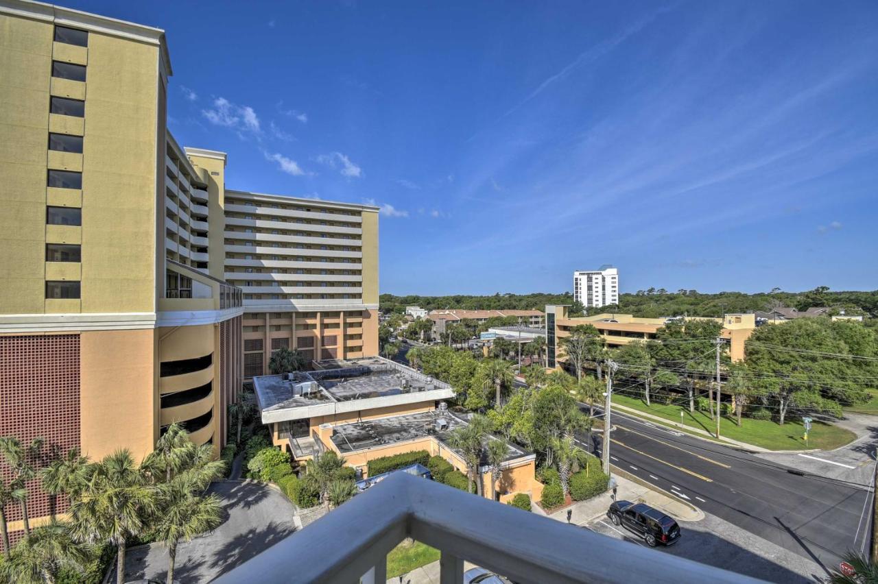 Myrtle Beach Condo Ocean View And Resort Amenities! Exteriör bild