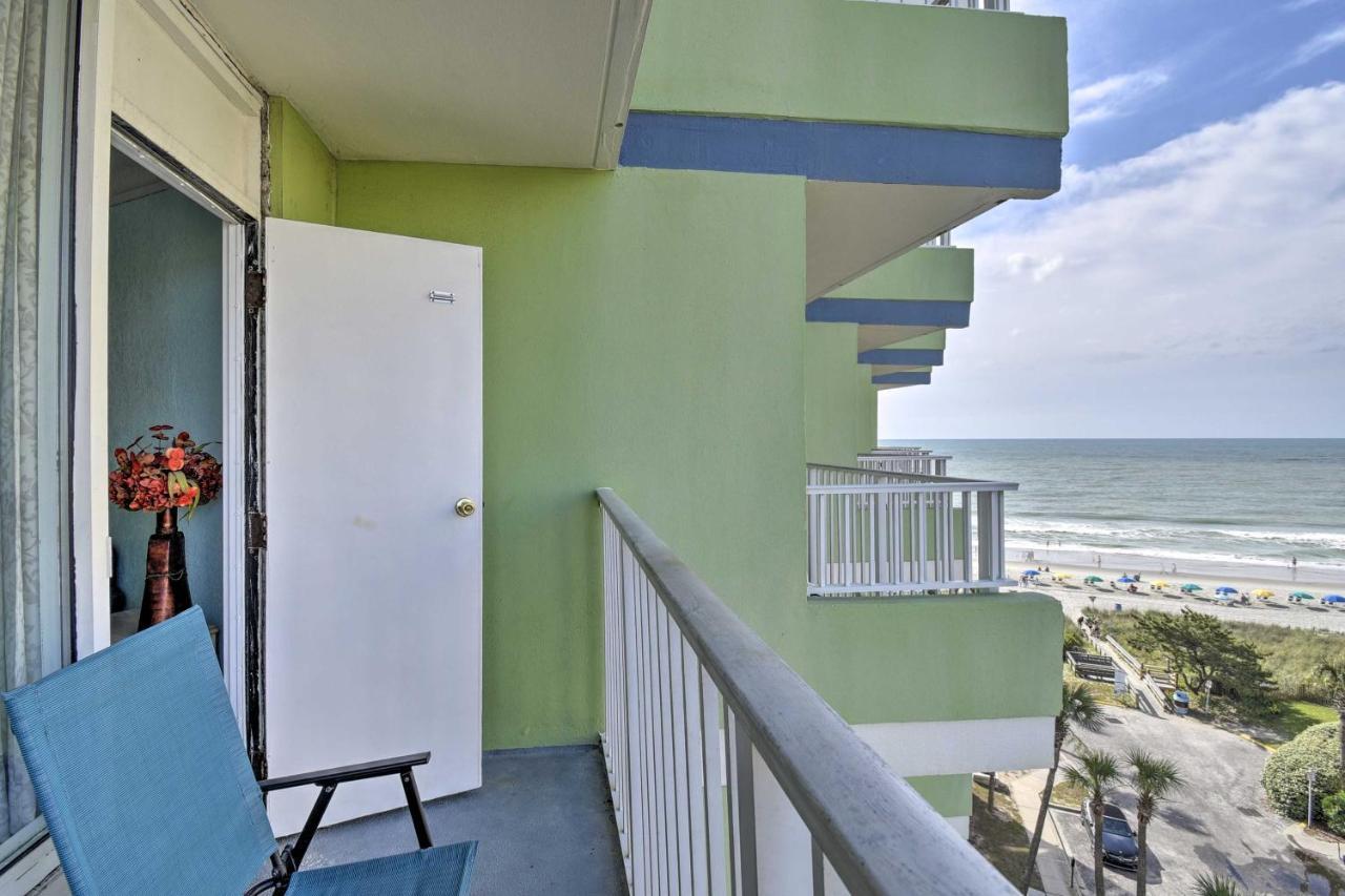 Myrtle Beach Condo Ocean View And Resort Amenities! Exteriör bild