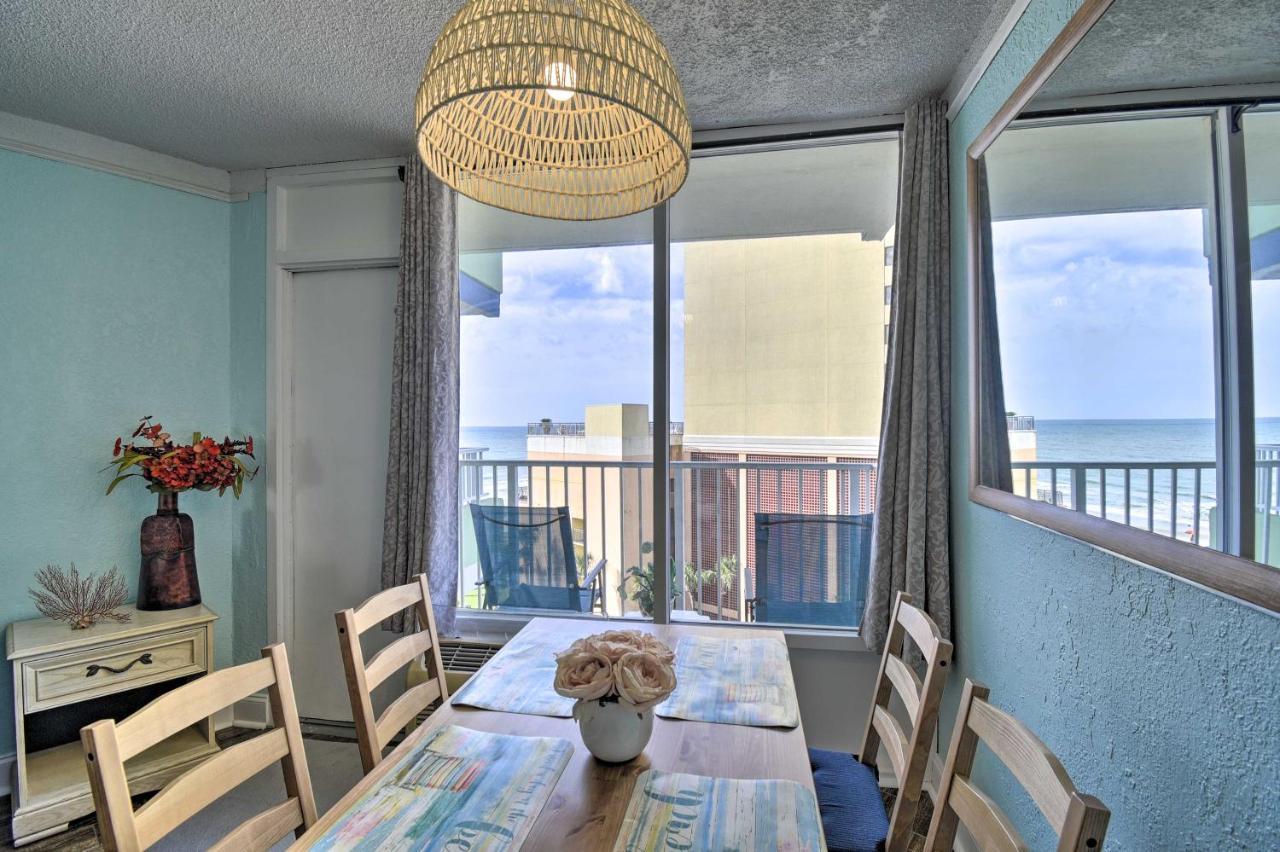 Myrtle Beach Condo Ocean View And Resort Amenities! Exteriör bild