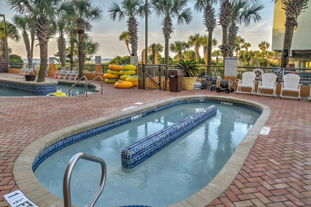 Myrtle Beach Condo Ocean View And Resort Amenities! Exteriör bild