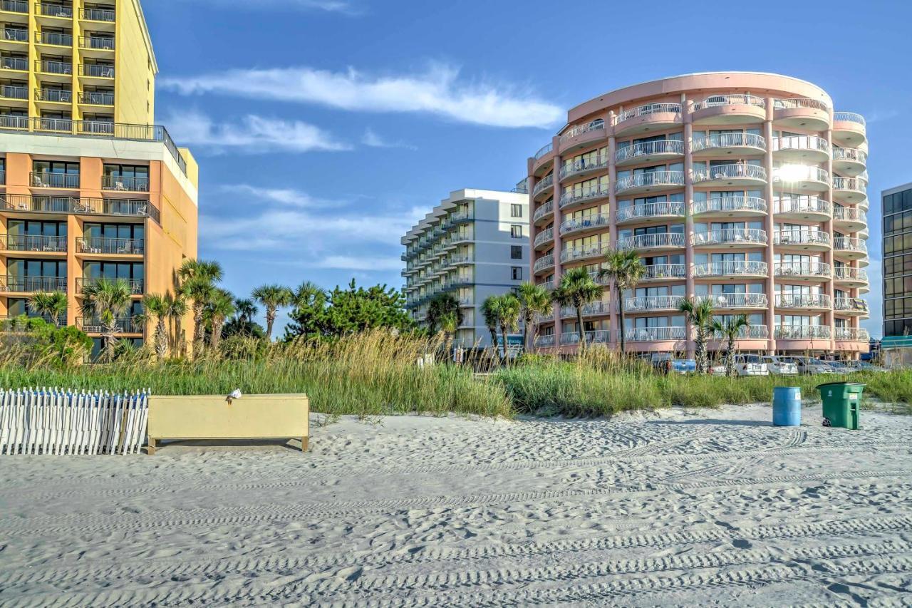 Myrtle Beach Condo Ocean View And Resort Amenities! Exteriör bild