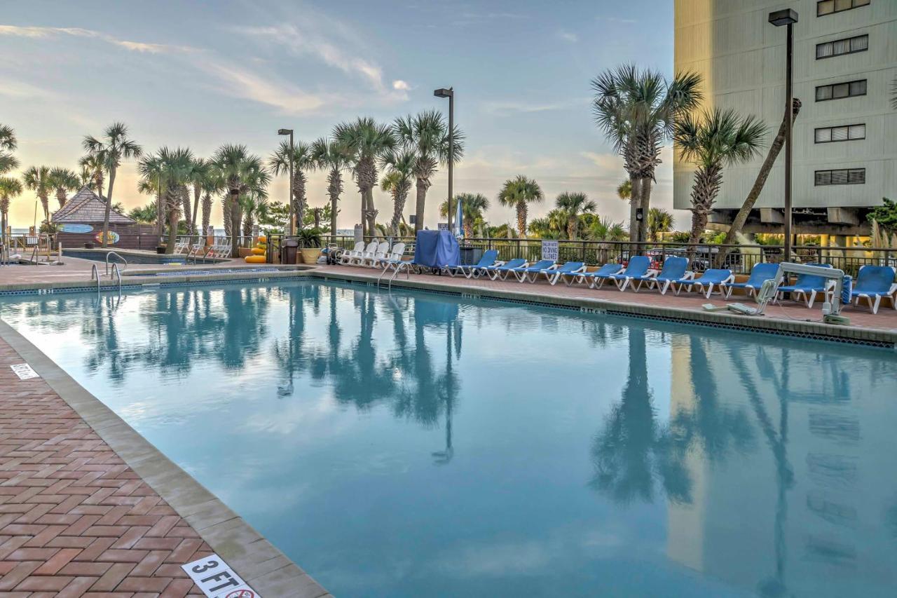 Myrtle Beach Condo Ocean View And Resort Amenities! Exteriör bild