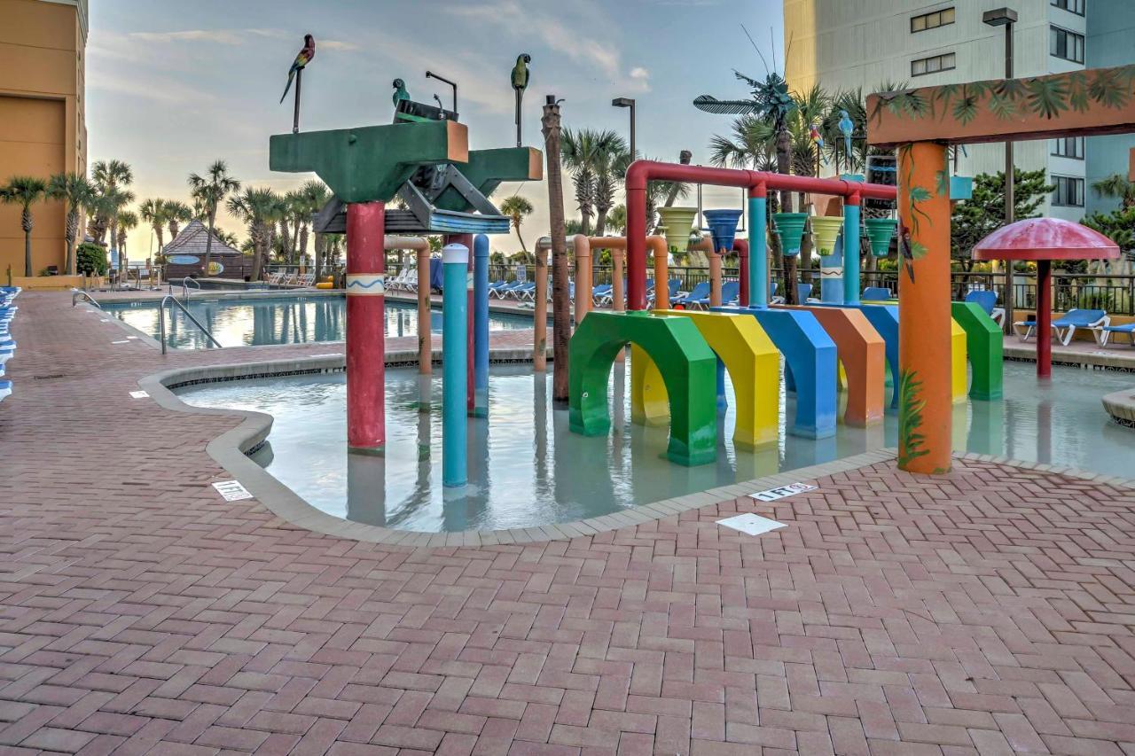 Myrtle Beach Condo Ocean View And Resort Amenities! Exteriör bild